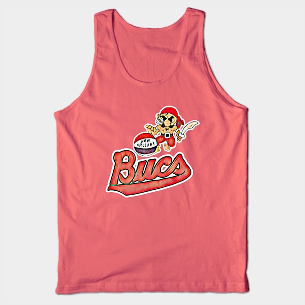 New Orleans Buccaneers Basketball Tank Top by Kitta’s Shop